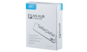 DeepCool Разклонител за вентилатори Fan HUB 4 fans PWM/3pin