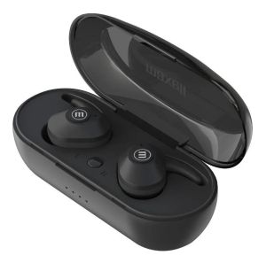 Bluetooth kulaklıklar Maxell MINI DUO, Gerçek Kablosuz, Bluetooth 5.0, Siyah