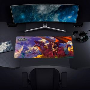 Gaming mousepad World Of WarCraft Dragonflight - Alexstrasza & Dragon, XL