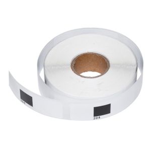 Makki Brother DK-11204 ROLL ONLY - Multi Purpose Labels, 17mmx54mm, 400 labels per roll, Black on White - MK-DK-11204-RO