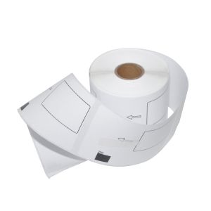 Makki Brother DK-11202 ROLL ONLY - Shipping Labels, 62mmx100mm, 300 labels per roll, Black on White - MK-DK-11202-RO