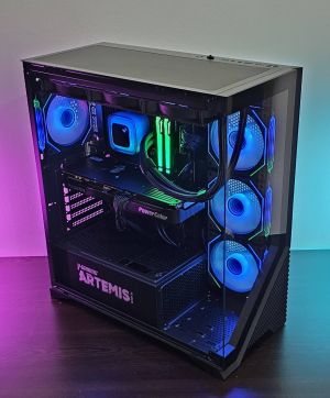 RX 9070XT 16GB/ Ryzen 7-7800X3D/ RAM 32GB/ SSD 1TB/ B850 Wi-Fi/ 1000W/ Водно Охлаждане/ Геймърски компютър Dark Reaper DR006