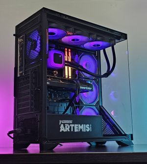 RX 9070XT 16GB/ Ryzen 7-7800X3D/ RAM 32GB/ SSD 1TB/ B850 Wi-Fi/ 1000W/ Водно Охлаждане/ Геймърски компютър Dark Reaper DR006