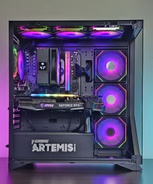 RTX 3090 24GB/ Ryzen 7-7700/ RAM 32GB/ SSD 1TB/ 1000W Захранване/ B650/ Геймърски компютър Dark Reaper DR031
