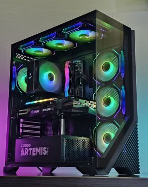 RTX 3090 24GB/ Ryzen 7-7700/ RAM 32GB/ SSD 1TB/ 1000W Захранване/ B650/ Геймърски компютър Dark Reaper DR031