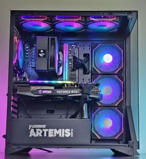 RTX 3090 24GB/ Ryzen 7-7700/ RAM 32GB/ SSD 1TB/ 1000W Захранване/ B650/ Геймърски компютър Dark Reaper DR031