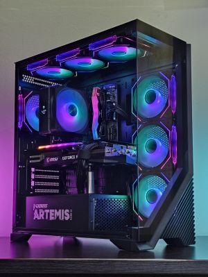 RTX 3090 24GB/ Ryzen 7-7700/ RAM 32GB/ SSD 1TB/ 1000W Захранване/ B650/ Геймърски компютър Dark Reaper DR031