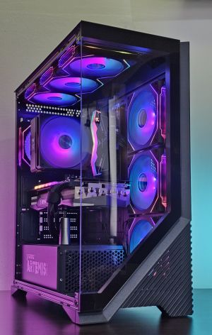 RTX 3090 24GB/ Ryzen 7-7700/ RAM 32GB/ SSD 1TB/ 1000W Захранване/ B650/ Геймърски компютър Dark Reaper DR031