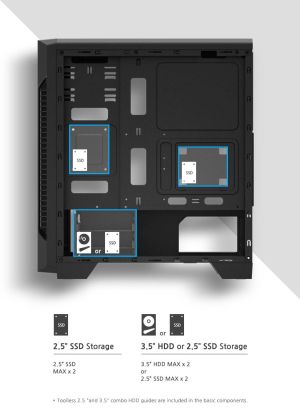 Zalman кутия за компютър Case ATX - ZM-S3