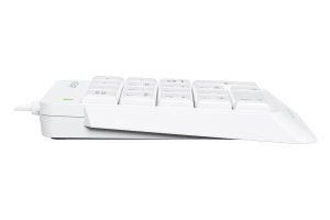 Tastatură numerică A4tech FK13P, albă
