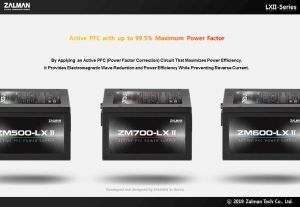Zalman PSU 700W APFC ZM700-LXII