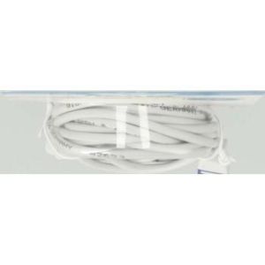 Мрежов кабел HAMA Flexi-Slim, U/UTP CAT 6a, 10 Gbit/s, RJ-45 - RJ45, 3.0 m, Бял