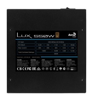 AeroCool захранване PSU LUX-550W Bronze - ACPB-LD55AEC.11