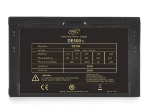 DeepCool захранващ блок PSU 500W - DE500 v2