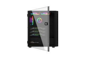 Gamdias Case ATX - ARGUS E4 Elite - aRGB, Tempered Glass