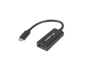 Адаптер Lanberg adapter USB type-c (m) -> Display port (f)