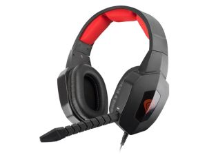 Headphones Genesis Headphones Argon 400 With Microphone Black-Red (H59)