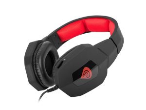 Headphones Genesis Headphones Argon 400 With Microphone Black-Red (H59)