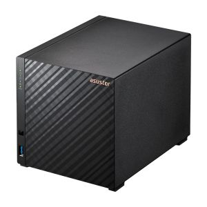 Network storage Asustor AS1104T, 4 bay NAS, Realtek RTD1296, Quad-Core, 1.4GHz, 1GB DDR4 (not expandable), 2.5GbE x1, USB3.2 Gen1 x2, WOW (Wake on WAN), System Sleep Mode, hardware encryption, EZ connect, EZ Sync