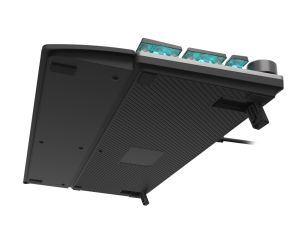 Tastatură Genesis Tastatură mecanică pentru jocuri Thor 380 RGB Iluminare de fundal albastru Comutator Software de aspect SUA