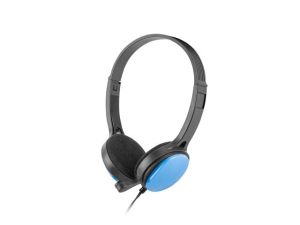 Headphones uGo Headset USL-1221 + microphone, Blue