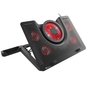 Cooling system Genesis Laptop Cooling Pad Oxid 550 15.6-17.3 5 Fans, Led Light, 1 Usb