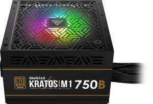 Gamdias PSU 750W Bronze Addressable RGB - KRATOS M1-750B