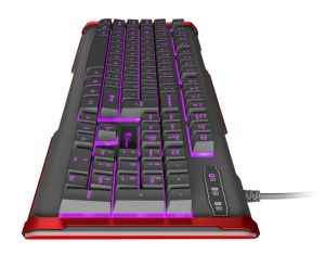 Keyboard Genesis Gaming Keyboard Rhod 410 US Layout Backlight