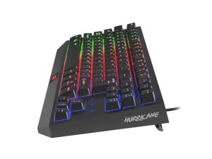 Клавиатура Fury Gaming kayboard, Hurricane TKL, rainbow backlight, US layout
