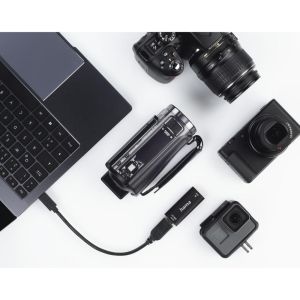 Stick de înregistrare video HAMA 74257, HDMI mamă - USB masculin, 4K, Negru