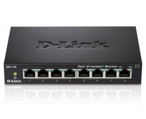Comutator D-Link 8 porturi 10/100 Desktop Switch