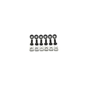 Accessory Formrack M6 Caget nut, cup washer, screw, set=20 pcs