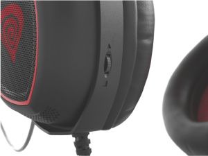 Căști Genesis Gaming Headset Radon 300 Virtual 7.1 Negru-Roșu