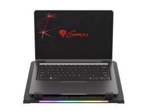 Cooling system Genesis Laptop Cooling Pad Oxid 450 RGB 15.6"