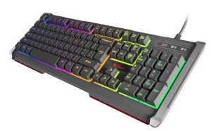 Tastatură Genesis Gaming Keyboard Rhod 400 Rgb Backlight Us Layout