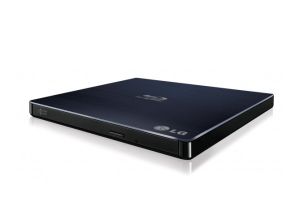 Unitate optică Hitachi-LG BP55EB40 externă ultra subțire portabilă Blue-ray Disc M-DISC suport, USB 2.0