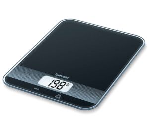 Scale Beurer KS 19 black kitchen scale; 5 kg / 1 g