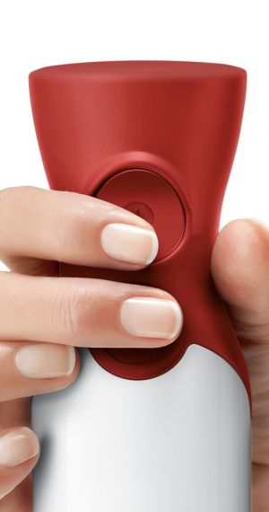 Пасатор Bosch MSM64010, Blender, ErgoMixx, 450 W, Included transparent jug, White, red