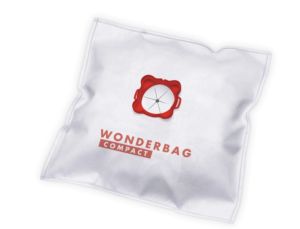 Vacuum bag Rowenta WB305140, Wonderbag Compact, Vacuum Bags, Set of 5 bags + 1 adapter ring, 3-layered, Universal, textile