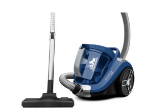 Vacuum cleaner Rowenta RO4881EA COMPACT POWER XXL, BLUE / GRIS PLUME, 2.5L, 550W, 75dB, mini turbobrush, parquet - crevice tool - upholstery nozzle, XXL flexible crevice