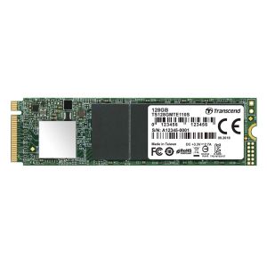 Твърд диск Transcend 128GB, M.2 2280, PCIe Gen3x4, 3D TLC, DRAM-less