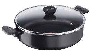 Frying pan Tefal B5677253, Simply Clean Shallowpan 28 with lid