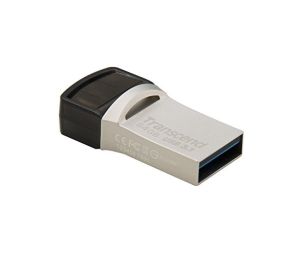 Memory Transcend 64GB JETFLASH 890S, USB 3.1 Type C, Silver Plating