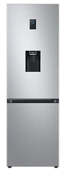 Хладилник Samsung RB34T652ESA/EF, Refrigerator with SpaceMax Technology, Fridge Freezer, Total 341l, refrigerator 227l, freezer 114l, Energy Efficiency E, All-Around Cooling, No frost, Display, Water dispenser, 35dB, 186/59.5/65.8,  Metal graphite