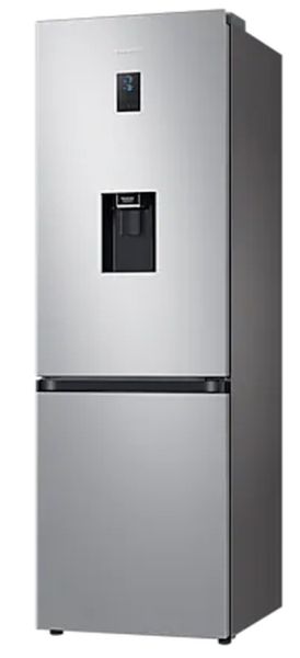 Хладилник Samsung RB34T652ESA/EF, Refrigerator with SpaceMax Technology, Fridge Freezer, Total 341l, refrigerator 227l, freezer 114l, Energy Efficiency E, All-Around Cooling, No frost, Display, Water dispenser, 35dB, 186/59.5/65.8,  Metal graphite