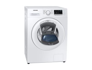 Washing machine Samsung WW70T4540TE/LE, Washing machine 7kg, 1400 rpm, AddWash, Energy Efficiency D, Digital Inverter Technology, Spin Efficiency B, Hygiene Steam, White
