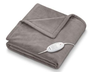 Термоподложка Beurer HD 75 Cosy Taupe Heated Overblanket; 6 temperature;auto switch-off 3 hours; removable switch; washable at 30°, Oko-Tex 100; 180(L)x130(W)cm