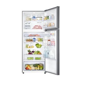 Хладилник Samsung RT46K6630S9/EO, Refrigerator, Total 455 l, refrigerator 343 l, freezer 113 l, Twin Cooling Plus, No Frost, Multi Flow, External Display, Water dispenser, Energy Efficiency F, Noise level 40 dBA, 183/72.6/70, Polished stainless steel