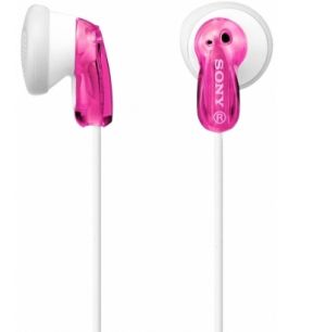 Headphones Sony Headset MDR-E9LP pink