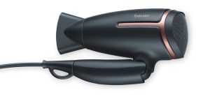 Сешоар Beurer HC 25 Hair dryer, 1 600 W, ion function, folding handle, 2 heat settings, 2 blower settings, cold air, noozle, overheating protection 